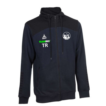 VfL Meißen Herren Oxford Kapuzenjacke navy/schwarz